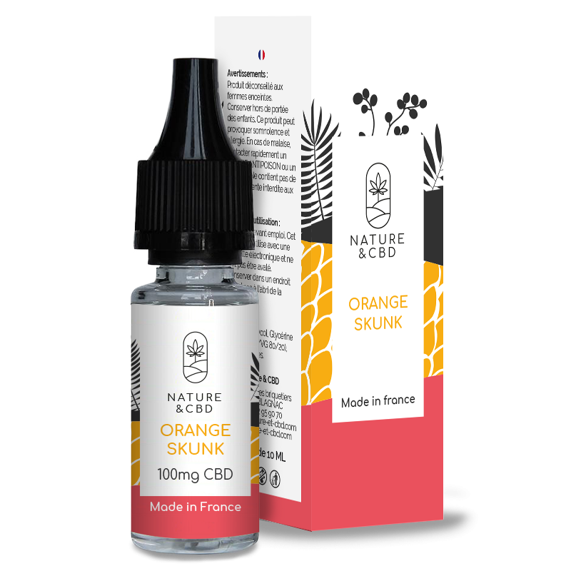 acheter votre liquide Cbd en france orange skunk